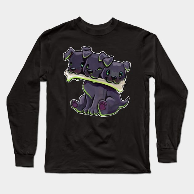 Cerberus Long Sleeve T-Shirt by BiancaRomanStumpff